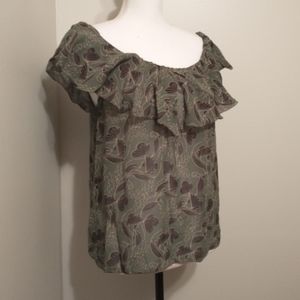 Max Studio Silk Top Medium